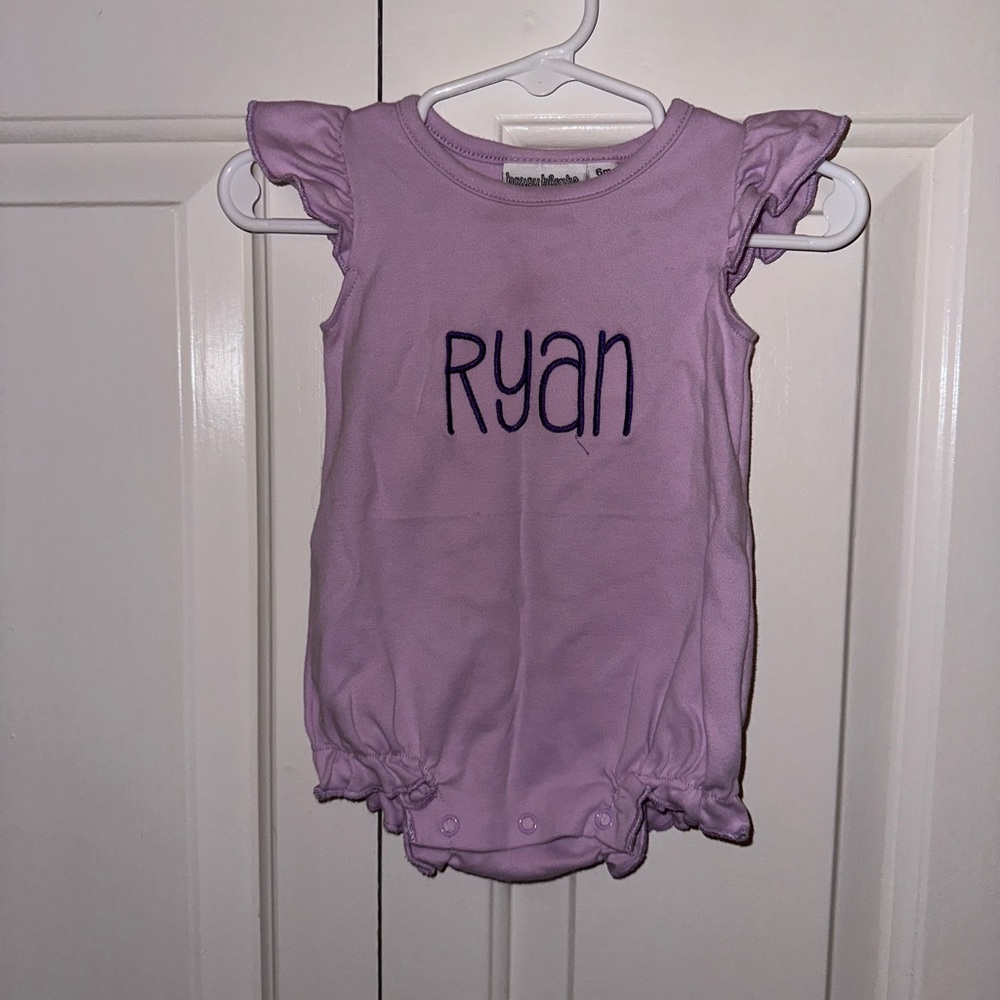 Ryan embroidered bubble